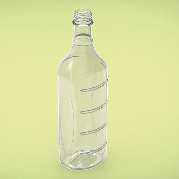 بطری-1لیتری بیضی 52گرم-B10